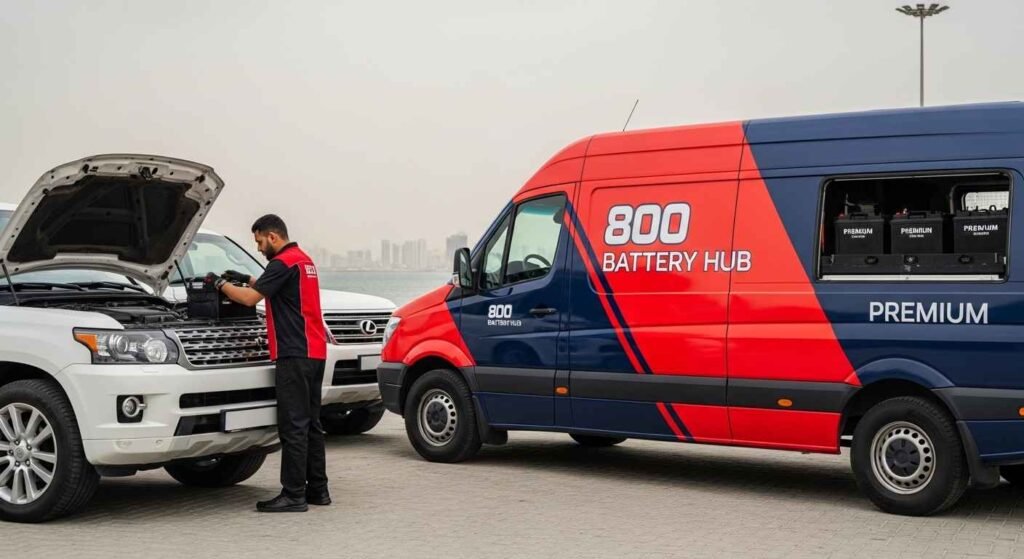 Expertise in SUV 4x4 luxury car battery replacement services across Ras Al Khaimah UAE