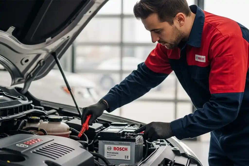 Pre-check and preparation before car battery installation