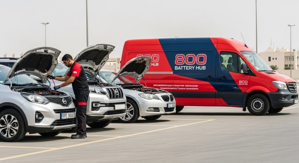 Nearest experienced technician dispatched for fast car battery replacement service