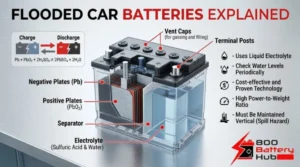 What is Flooded Car Batteries?
