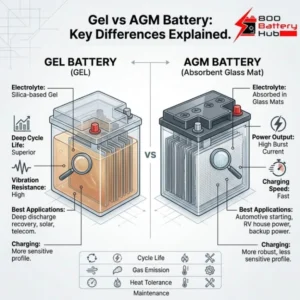 Gel vs AGM Battery: Key Differences Explained