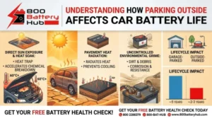 How Parking Outside Affects Car Battery Life