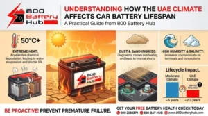 UAE Climate Affects Car Battery Lifespan